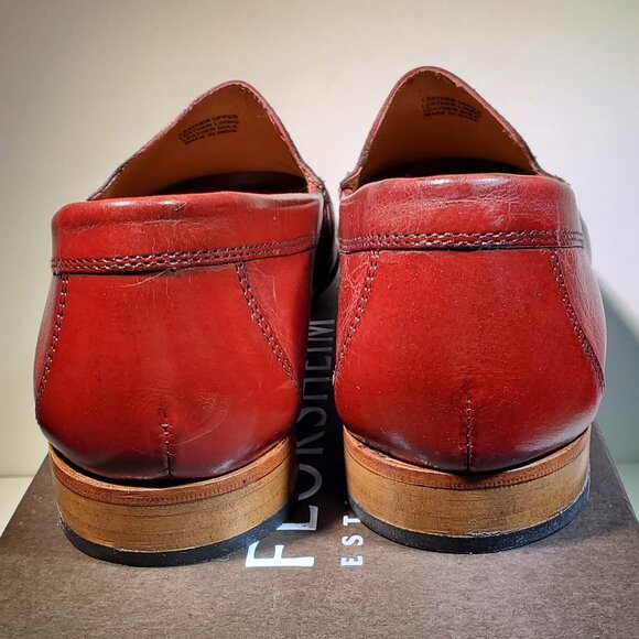 VINTAGE MENS FLORSHEIM BELLAMY LOAFERS...MADE IN ITALY...NEW IN ORIGINAL BOX main image 7